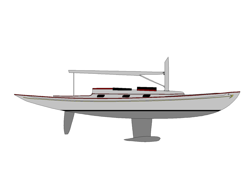 Gaff Cutter